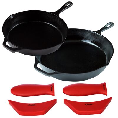Enameled Cast Iron Dutch Oven (Small/Mini) - 4 Diameter - Round Red –  Crucible Cookware