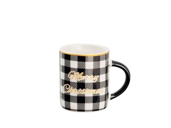 Lot de 6 tasses à café Tartan 90 cc 6