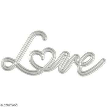 Matrice de coupe - Love - 3 x 6.9 cm 1