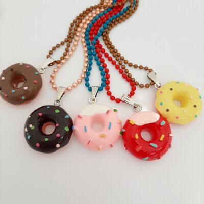 Pendentif Donut -  lot assorti