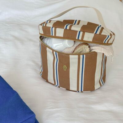 Riviera Stripe Kosmetikkoffer – YSE