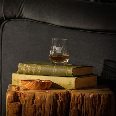 Bicchiere da degustazione su misura perfetta - Mucca delle Highland