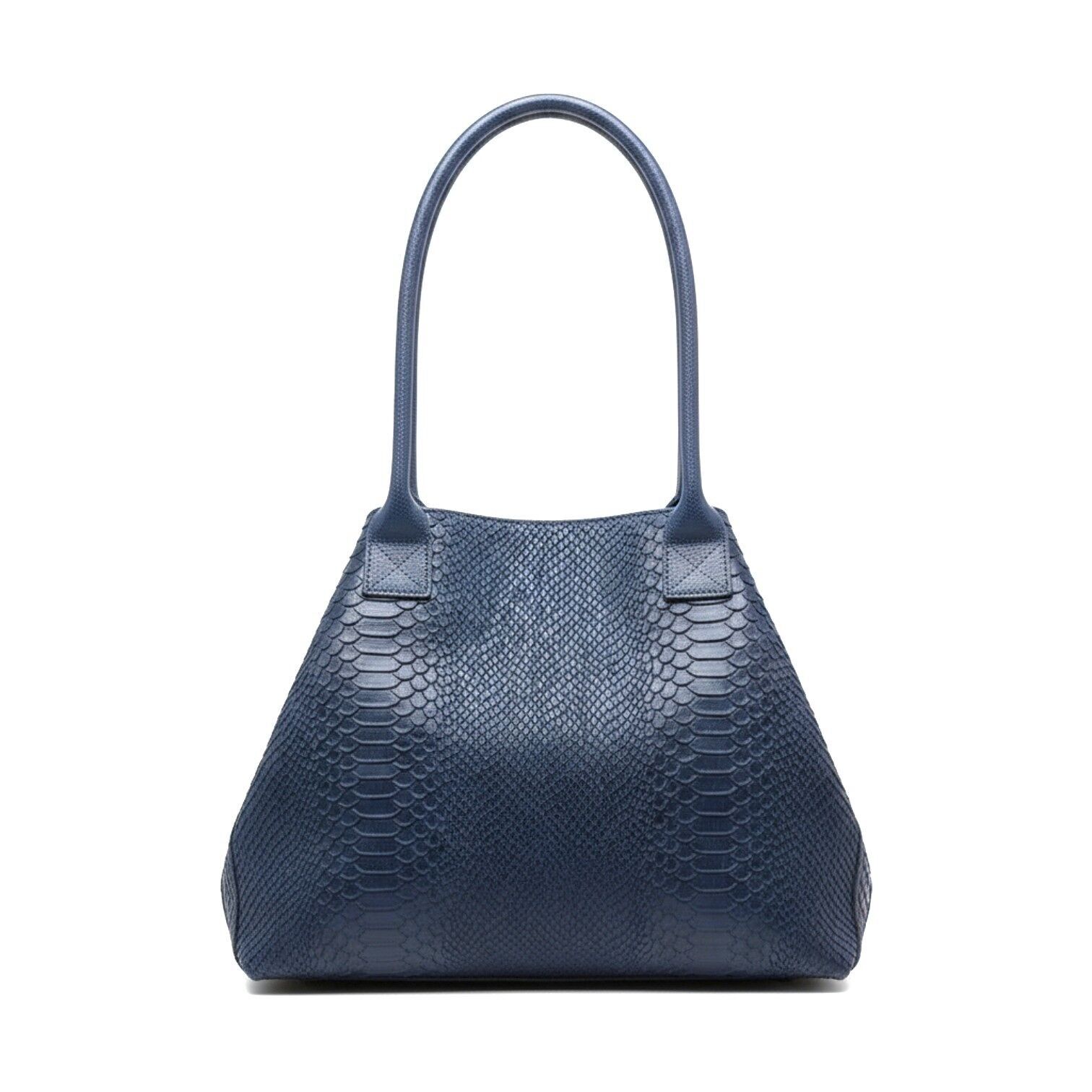 Sac cuir Lola - Bleu Marine