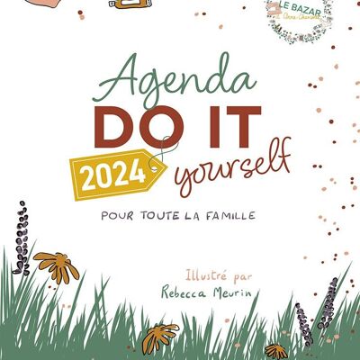 DIY-Tagebuch 2024 für die ganze Familie von Le Bazar d'Anne-Charlotte