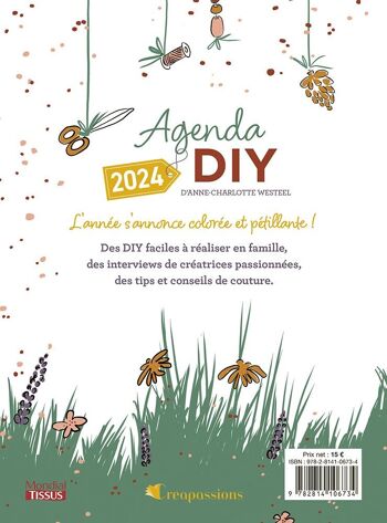 Agenda DIY 2024 pour toute la famille par Le Bazar d'Anne-Charlotte 2
