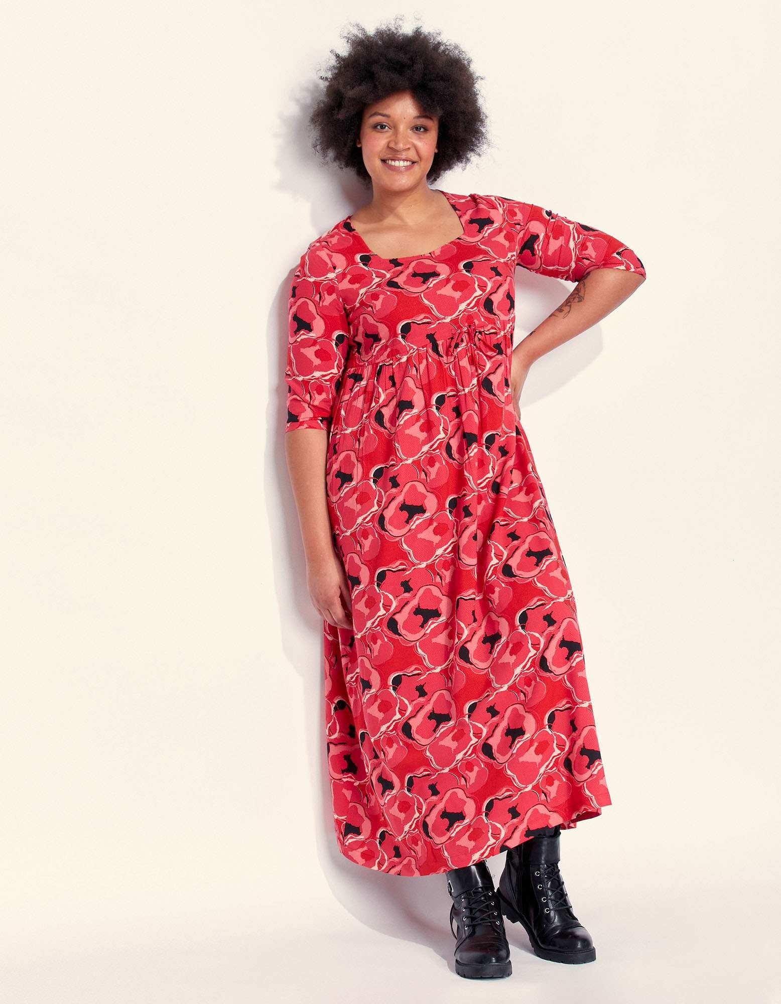 A23 KLEID TALA BASMAN LAVA