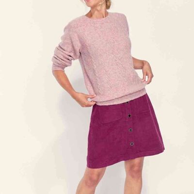 H23 MONA DUSTY PINK SWEATER