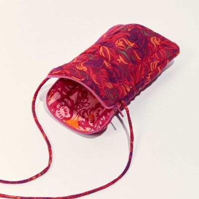 A23 POCHETTE HATIF ABU CERISE