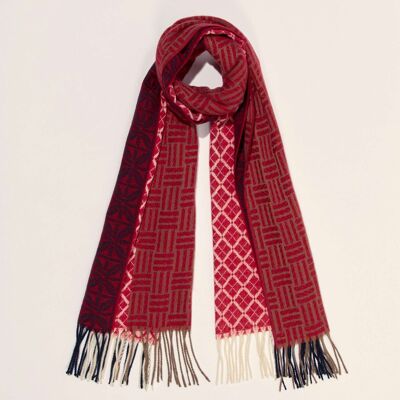 H23 CAMIL RED SCARF