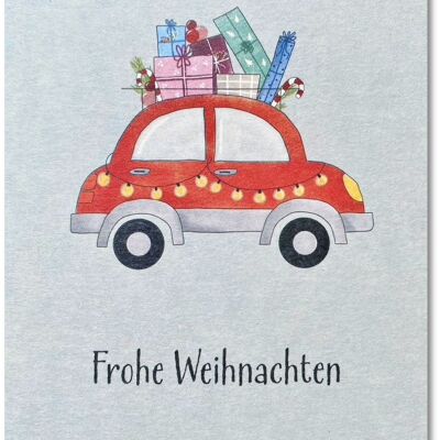 Voiture de Noël