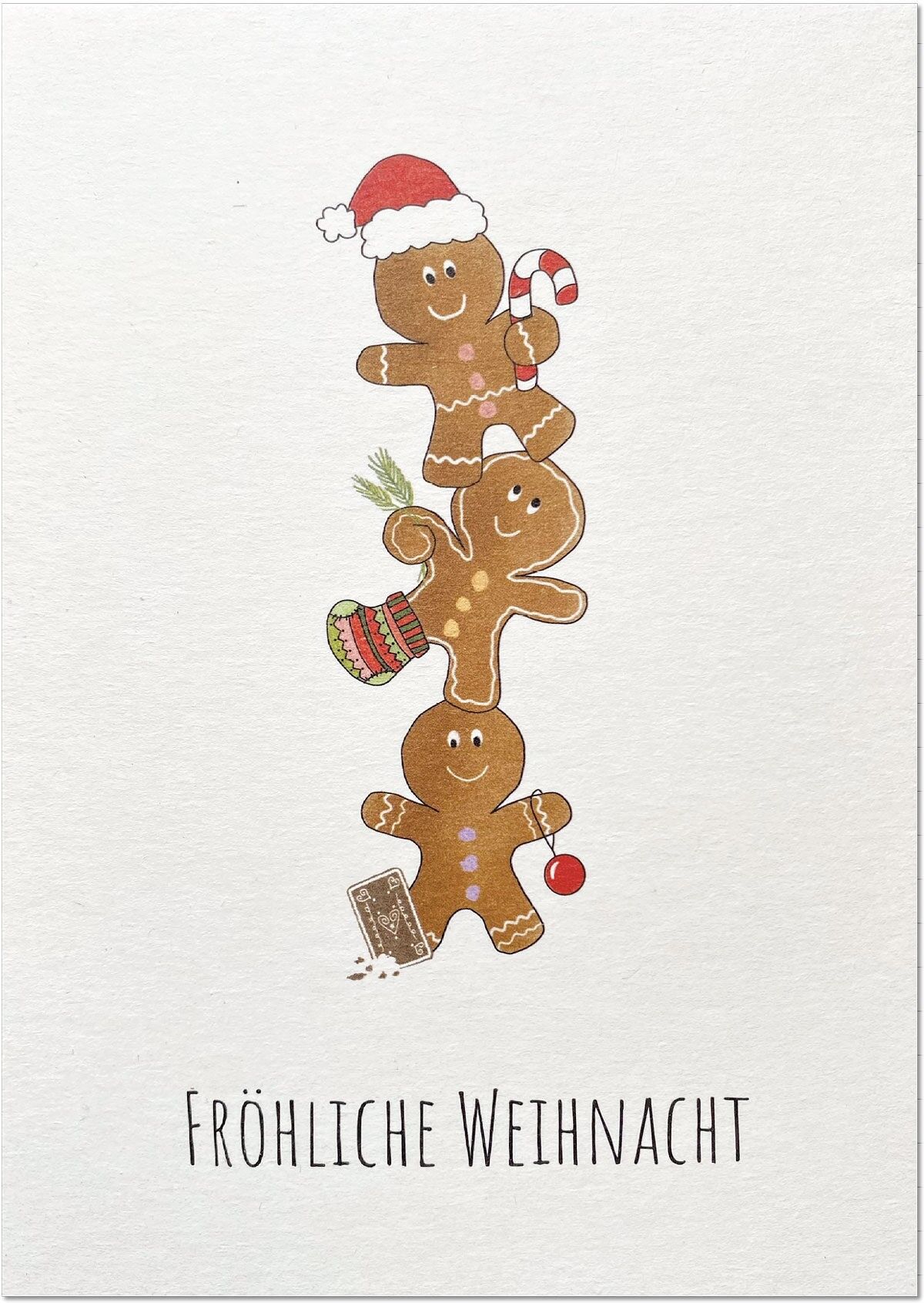 3 omini di pan di zenzero