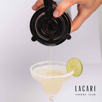 Shakers de Boston | Lacari Cheers Club | Acier inoxydable et verre haut de gamme 4