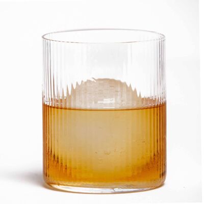 Designer Trinkglas |  2x Gläser Set | 300ml | Modernes Design | Vielseitig & Elegant