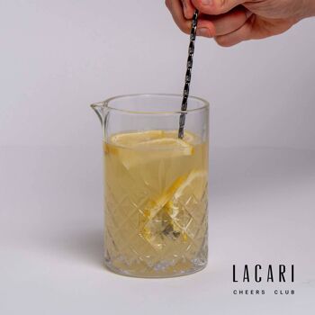 Verre à mélange 650ml - Verre à mélange - Parfait pour cocktails et boissons - LACARI 3