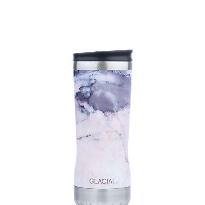 GLACIAL Bicchiere Marmo Rosa 350ml