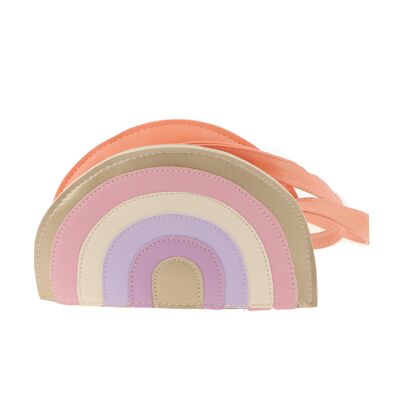 Rainbow Bag - Zipper - Pastel Tones