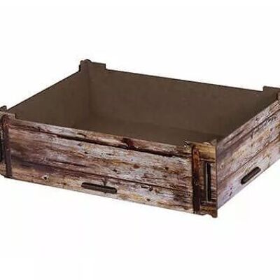 Storage box large - wooden nails