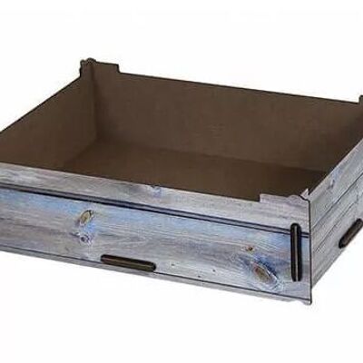 Storage box large - pale wood