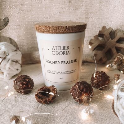 ROCHER PRALINE scented vegetable candle