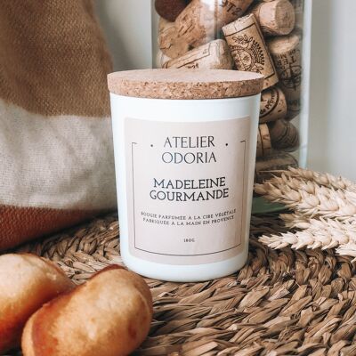 Scented vegetable candle MADELEINE GOURMANDE