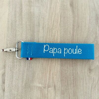 Porte clés, Papa poule