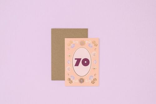 Milestone 70 - Birthday Card