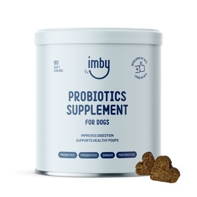 Alimento para mascotas Imby | Suplemento de probióticos para perros