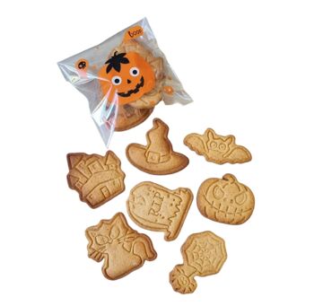 Biscuits à thème : sachet d'HALLOWEEN 1