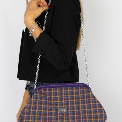 Fluffy Bag, Pochette Morbida con tracolla