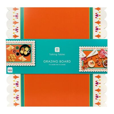 Planche de pâturage orange Diwali