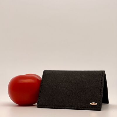 Card holder made of vegan tomato leather