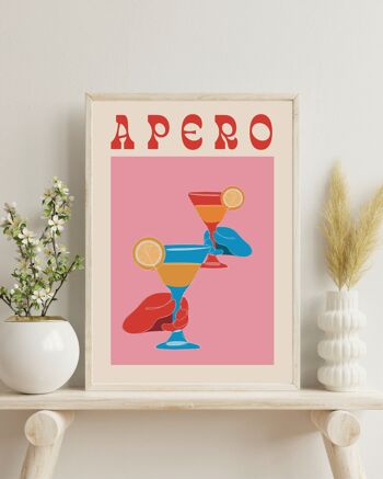 Poster rétro apéro 3