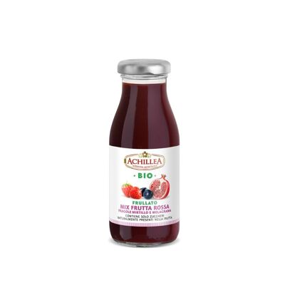 Roter Smoothie – Erdbeeren, Blaubeeren und Granatapfel – 200 ml