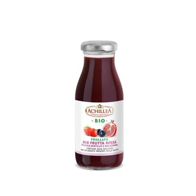 Smoothie Rouge - Fraises, Myrtilles et Grenade - 200ml