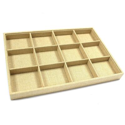 NatJD-13 - Twelve Compartment Display Tray - Sold in 1x unit/s per outer