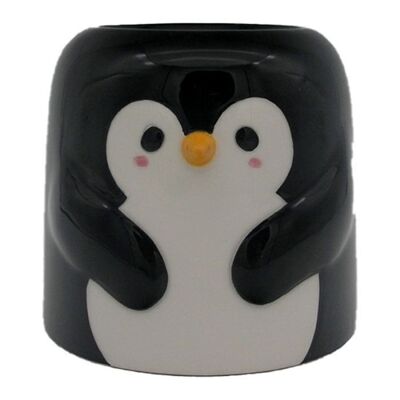 OB-298 - Penguin Shaped Ceramic Oil Burner - Sold in 3x unit/s per outer