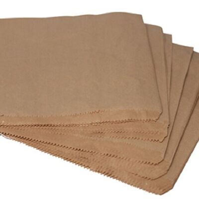 Kbag-03 - 13 x 14 inch Kraft Bags - Sold in 500x unit/s per outer