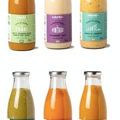 PACK ORGANIC soups 75cl