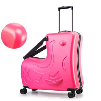 Valise à roulettes pour enfants, valise de siège pour enfants, valise de voyage, différentes couleurs, 360 8