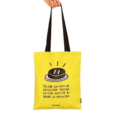 Borsa in tela con bottoni per la vita adulta