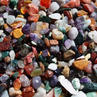 NMGC-01 - Mixed Natural Gemstone Chips - 1KG - Sold in 1x unit/s per outer