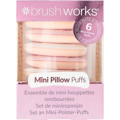 Mini almohadillas tipo almohada Brushworks, paquete de 6