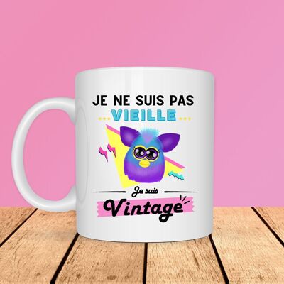 Tasse – Ich bin nicht alt, ich bin Vintage – Furby