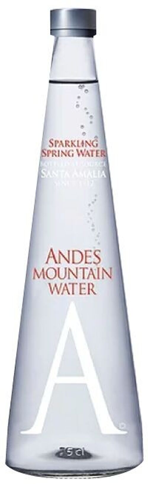 Andes Mountain water gaz (adjonction de gaz carbonique)