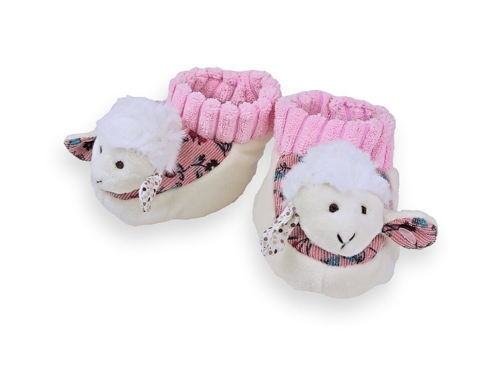 Babyschuhe Schaf pink inwolino