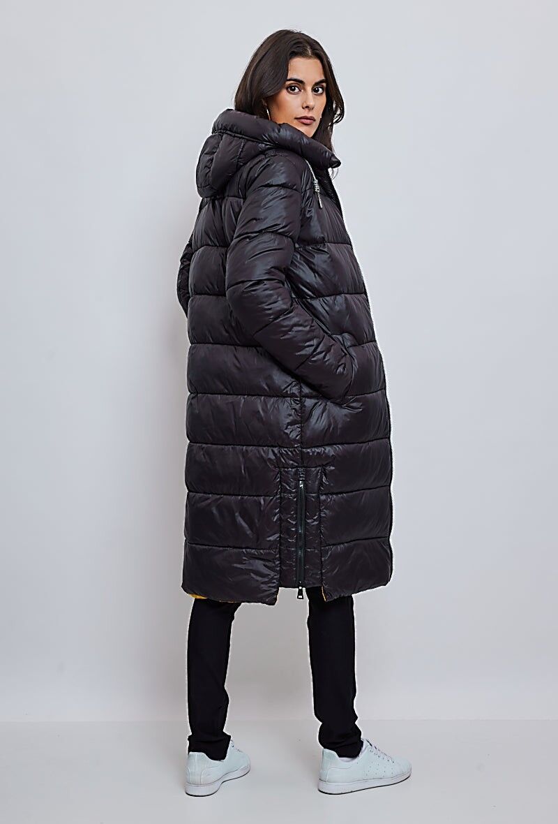 Side zip deals puffer jacket