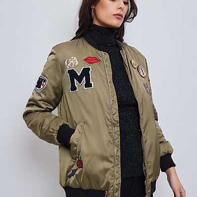 Bomber mit Patches