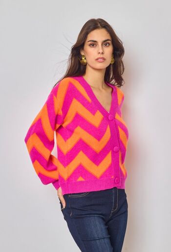 Cardigan Zigzag 4