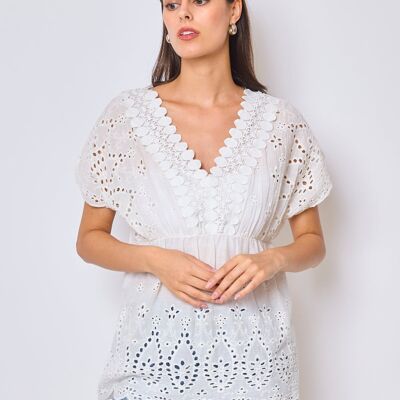 Elida - Patterned blouse