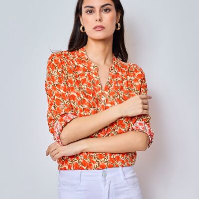 Iliana - Printed blouse